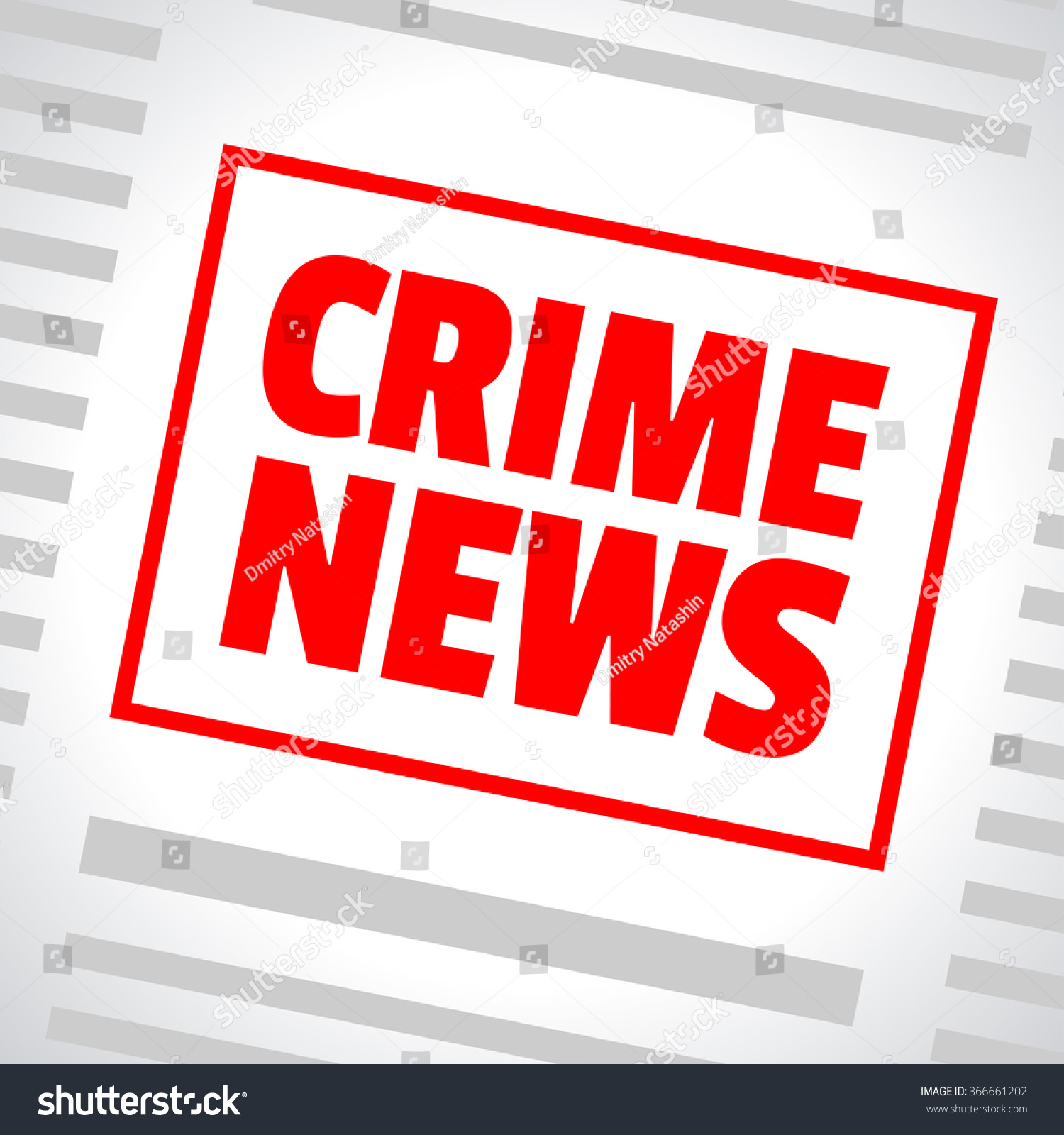stock vector crime news 366661202